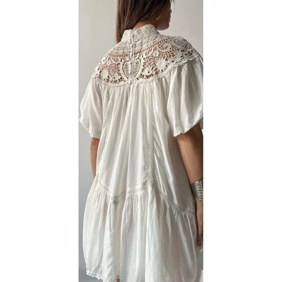 Anthropologie Lace Tunic Tonya Dress Size 2X Plus - Picture 3 of 15